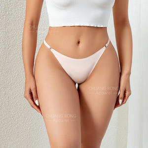 2025 Romantische Atletische Naadloze Stringgeurbestrijdingstechnologie Voor Dames Laagbouw Vochtafvoerend Ondergoed Gebreide Weefmethode - Product Image 2