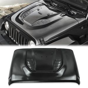 Capó con Ventilación para Disipación de Calor para Jeep Wrangler JK JKU 2007-2017 y Edición 10.º Aniversario, Capós de Repuesto Metálicos para Motor - Product Image 1