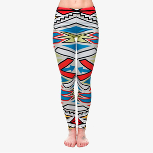Heavy Fashion Printed Fitness Workout Yoga Set Sports Bra And Legging Set - Product Image 2