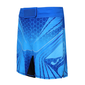 Shorts MMA pour hommes 100 % Spandex/Polyester, fabriqués sur mesure (OEM), à prix de gros, shorts de combat unis teints à bas prix, en vente. - Product Image 2