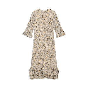Vestido midi estampado de verano para mujer, cómodo, línea A - Product Image 5