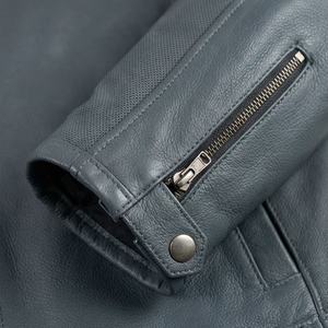 Chaqueta de Motociclista de Cuero Genuino para Hombre de la Mejor Calidad, Nueva Colección de Invierno, Chaquetas de Motocicleta con Protecciones Desmontables Personalizadas - Product Image 6