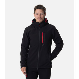 Ventes chaudes - Vestes softshell à capuche pour hommes, légères, à séchage rapide, coupe-vent, vêtements d'extérieur, style décontracté, manteau softshell en polyester - Product Image 3