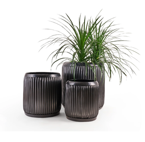 Amazing Metal Planter Pot And Stand Indoor <b>Desk</b> Metal Plant & Pot High Quality Round Shape Metal Hanging Pot - Product Image 4