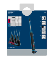 Pour PRO – Kit de tournevis de précision industriel et DIY 6 pièces, embouts PH0 PH00 SL1.5-SL3.0 en acier S2, haute performance, pointe fine