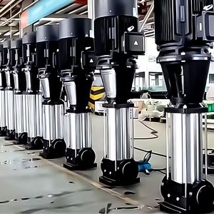 Pompe de surpression électrique multi-étages verticale à haute pression personnalisable pour le pompage de canalisation de circulation-Support OEM - Product Image 6