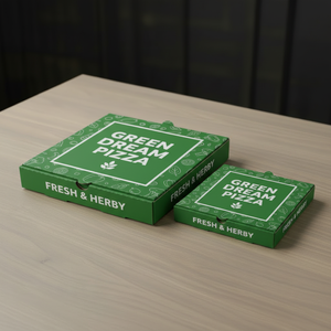 Premium Custom Printing Personalized <b>Pizza</b> <b>Box</b> for <b>Pizza</b> Packaging and Food Delivery Restaurant Supplies - Product Image 4