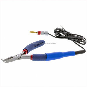 Tronex Premium grade Grounded Stainless Steel <b>Long</b> Tip Needle <b>Nose</b> Pliers for Permanent Jewelry Welding Micro Welders - Product Image 5