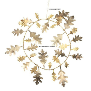 Adornos Colgantes Sublimables en Blanco para Decoración Navideña, Regalo Festivo y Decoración del Hogar, Guirnaldas y Coronas Navideñas, Color Marrón - Product Image 5