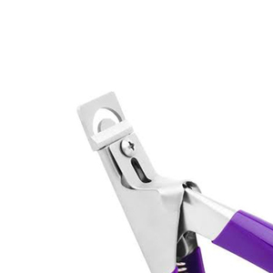 Coupe-ongles professionnels en acier inoxydable avec logo personnalisé, pour extensions d'ongles, faux ongles en acrylique, coupe-ongles en forme de U, durables, pour adultes - Product Image 3