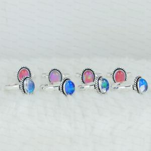 En gros, Bagues torsadées minimalistes faites à la main, style bohème, en laiton, serties de strass en cristal et de pierres créées en laboratoire, avec serti clos chrétien vintage - Product Image 4