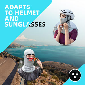 Pasamontañas de Ciclismo Personalizado de Verano con Diseño Propio, Nuevo, Moderno, con Logotipo Personalizado, Transpirable y que Absorbe la Humedad - Product Image 3