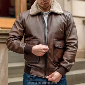 Vestes Courtes Femme en Similicuir PU, Manteaux Chauds Épais Automne Hiver, Col Rabattu, Fermeture Éclair, Blousons Moto Streetwear - Product Image 5