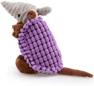 Jouets en peluche pour chiens, produits pour animaux de compagnie, jouets à mâcher pour chiots en forme d'armandillo en peluche - Product Image 4