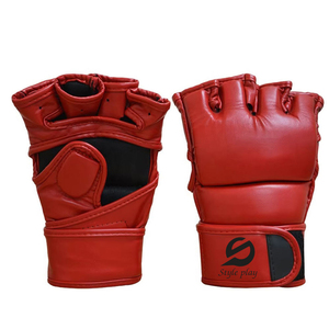 Premium Quality Manufacturer MMA Gloves Best Quality Made Leather MMA Gloves New Arrival Design MMA Gloves - Product Image 1