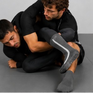 Men's Athletic <b>Ankle</b> Socks Solid Gray Knitted Breathable Sport Socks for Summer Workout Training - Product Image 2