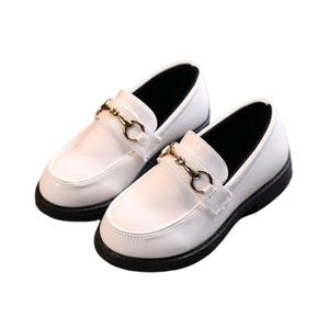 Chaussures formelles en cuir pour enfants, unisexes, bout rond, cuir véritable, fabricant, commandes en gros - Product Image 2