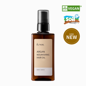 Huile capillaire nourrissante à l'argan IUNIQ coréenne de haute qualité 100 ml Huile essentielle pour cheveux - Product Image 1