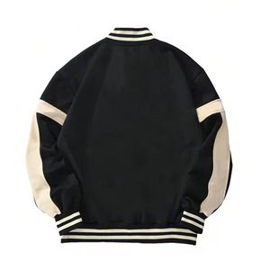 Chaqueta Varsity de Invierno con Cuello Alto y Logotipo Bordado, Uniforme de Béisbol OEM, Chaqueta Varsity Personalizada Unisex para Jóvenes, Hombres y Mujeres - Product Image 2