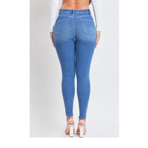 Pantalones Vaqueros de Mujer de Cintura Alta Elásticos de Pierna Recta, Novedad 2026, los Más Vendidos y a la Moda - Product Image 2