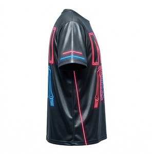 Camiseta Urbana Metálica de Diseño, Premium, Oversize, para Hombre, Estilo Casual y de Lujo, Europa, Estados Unidos, MALUZA INDUSTRIES - Product Image 4