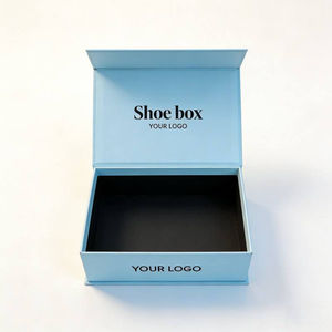 Caja de Empaque para Zapatos Magnética con Logotipo Impreso Personalizado de Boxit.pk, Caja de Regalo Plegable de Cartón Rígido, Portátil e Impermeable - Product Image 5