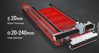 Découpeuse laser à fibre CNC haute vitesse pour plaques et tubes 3000W 2000W pour acier au carbone et acier inoxydable