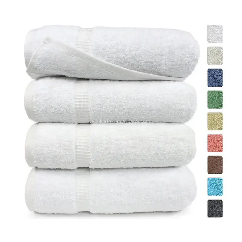 Badhanddoeken/lage kosten 100% katoenen handdoek hotel china leverancier hotel benodigdheden custom logo katoen gezicht handdoeken