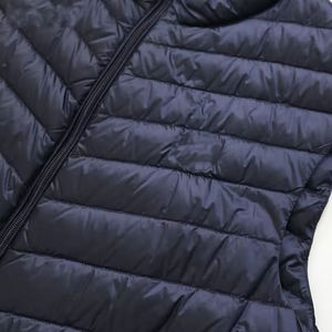 ALLIGNED INDUSTRY Men's Hooded <b>Coat</b> Beige Quilted Zipper Front Casual Puffer Jacket <b>Stand</b> Solid Regular/<b>Slim</b> Fit Reversible - Product Image 6