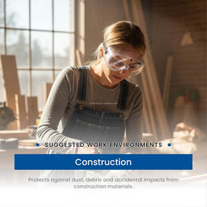 ANSI Z87+ Certified Anti-Fog over the glasses wide vision safety goggle for protect against chemical splashes - Product Image 5