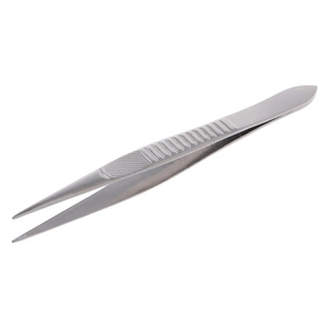 Good Supplier Newest Multi-Purpose Straight Tip Stainless Steel Tweezers, Industrial & Beauty Grade Precision Handling Tools - Product Image 1
