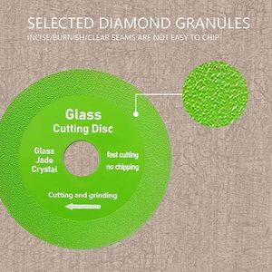 Diamond Cutting Disc Green 100mm Glass Cutting 125 - Product Image 6