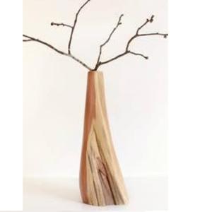 Vase décoratif en bois sculpté à la main, style artistique, pour la maison, le bureau et les cadeaux – Vente directe usine – Meilleures ventes - Product Image 1