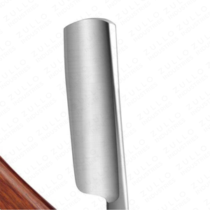 Navaja de Afeitar Recta de Acero Inoxidable Negro de Alta Calidad para Hombres, Herramienta de Afeitado Profesional para Barberos, Logotipo Personalizado, Marca Privada OEM - Product Image 2