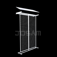 Rak Display Geser Taiwan Berbahan Metal untuk Toko Perkakas, Toko Buku, Supermarket, Solusi Ritel