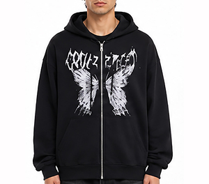 Sweat-shirt à capuche en coton premium pour homme, de luxe, blanc, taille XL, style décontracté urbain, à porter tous les jours, streetwear - Product Image 1