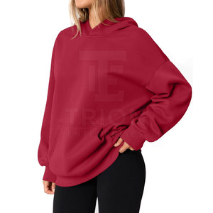 Sudaderas con capucha para mujer de diseño único en stock, precio al por mayor, sudaderas de alta calidad para ropa urbana. - Product Image 3