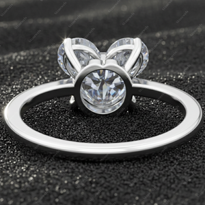 Bague en diamant en forme de souris, bijoux de luxe haut de gamme, bague de créateur unique, bijoux fins personnalisés de qualité supérieure - Product Image 3