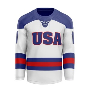 Jersey de Hockey sobre Hielo al Por Mayor, Diseño Personalizado, Uniforme de Hockey sobre Hielo Sublimado, Jersey de Hockey sobre Hielo Personalizado, Transpirable, a la Moda 2026 - Product Image 3