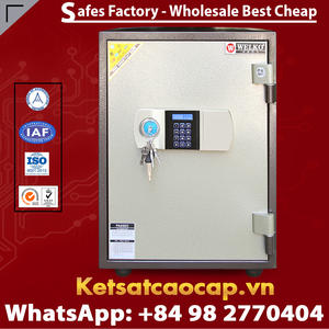 Fabricants de coffres-forts de luxe-Boîte de coffres-forts électronique WELKO LX570 E Silver - Product Image 2