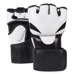 ถุงมือ MMA แบบครึ่งนิ้ว PU พร้อมที่รองรับข้อมือ น้ำหนักเบา สำหรับการชกมวย ผู้ใหญ่ ทุกเพศ - Product Image 4