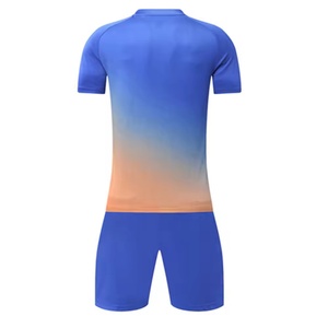 Conjunto de Uniforme de Portero de Fútbol Transpirable, Antibacterial y de Secado Rápido, 100% Poliéster, Camiseta de Manga Corta y Pantalones Cortos - Product Image 1