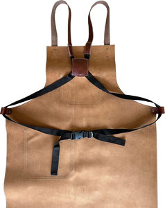 Nouvel arrivage : Tablier de barbier transparent avec poche, vente en gros, logo personnalisé, tablier de salon de coiffure pour styliste, tablier de barbier à impression personnalisée - Product Image 4