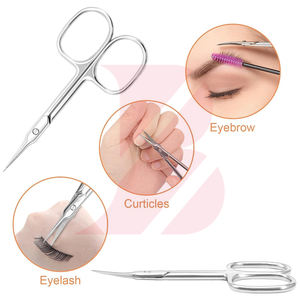 Tijeras para cutículas de uñas de hoja curva extrafina para cuidado personal, buena calidad, recién llegadas, fáciles de usar, duraderas, hechas a medida. - Product Image 3