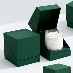 Scented Candles <b>Paper</b> <b>Boxes</b> Designed With Sturdy Structure And Elegant Finish Ideal For Packaging Candle Products - Product Image 4