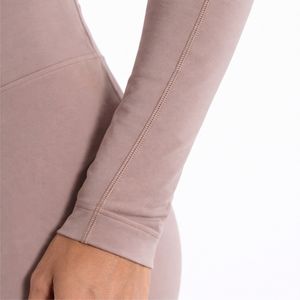 Top de Yoga Transpirable y Ligero para Mujer, Manga Larga, Asimétrico, Ropa Deportiva, Servicio OEM, Calidad de Exportación - Product Image 6