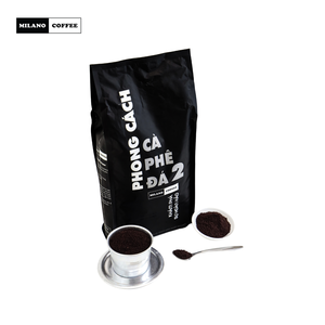 Café moulu amer mélangé Arabica Robusta torréfié à haute température avec logo personnalisé 250g 0,25kg |   Fournisseur de chaînes de cafés vietnamiens, OEM ODM Café - Product Image 6
