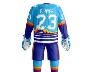 Uniforme de Hockey sobre Hielo para Hombre a Precio Económico, Transpirable, con Logotipo Personalizado, en Oferta, Cómodo, Ropa Deportiva de Moda - Product Image 2