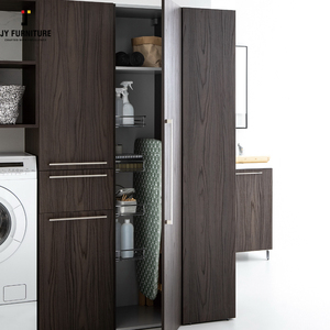 Armoire en bois de style européen sur mesure JY Project, placard à vêtements avec tiroirs, organisateur de dressing pour chambre à coucher - Product Image 2