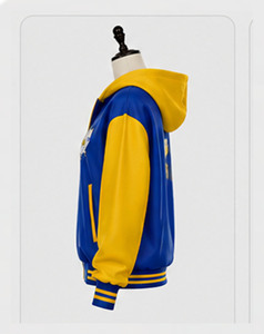 เสื้อแจ็คเก็ตวาร์ซิตี้ Sigma Gamma Rho Sorority แบบสั่งทำพิเศษ ปักลายผ้าทอ ลายเรียบ ระบายอากาศได้ดี - Product Image 3